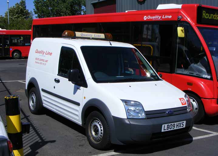 Epsom Buses Ford Transit Connect van